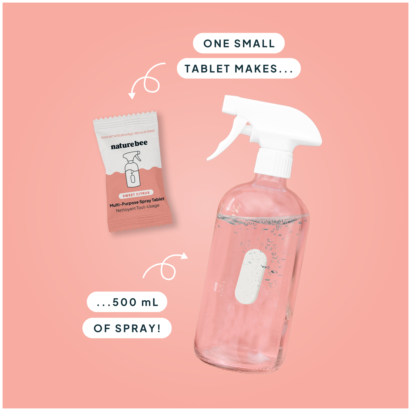 Multi-Purpose Spray Tablets | Nature Bee