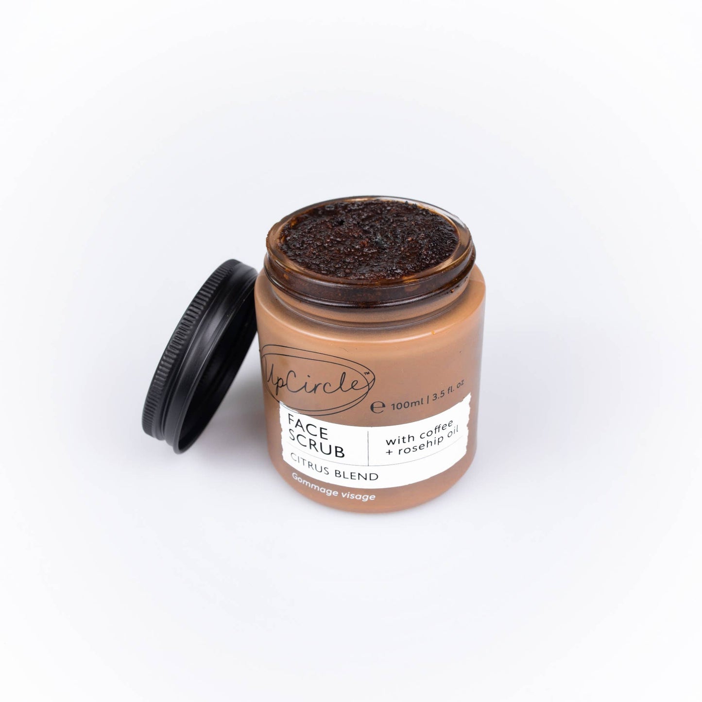 Vegan Face Scrub | Coffee + Rosehip (Citrus blend)| UpCircle