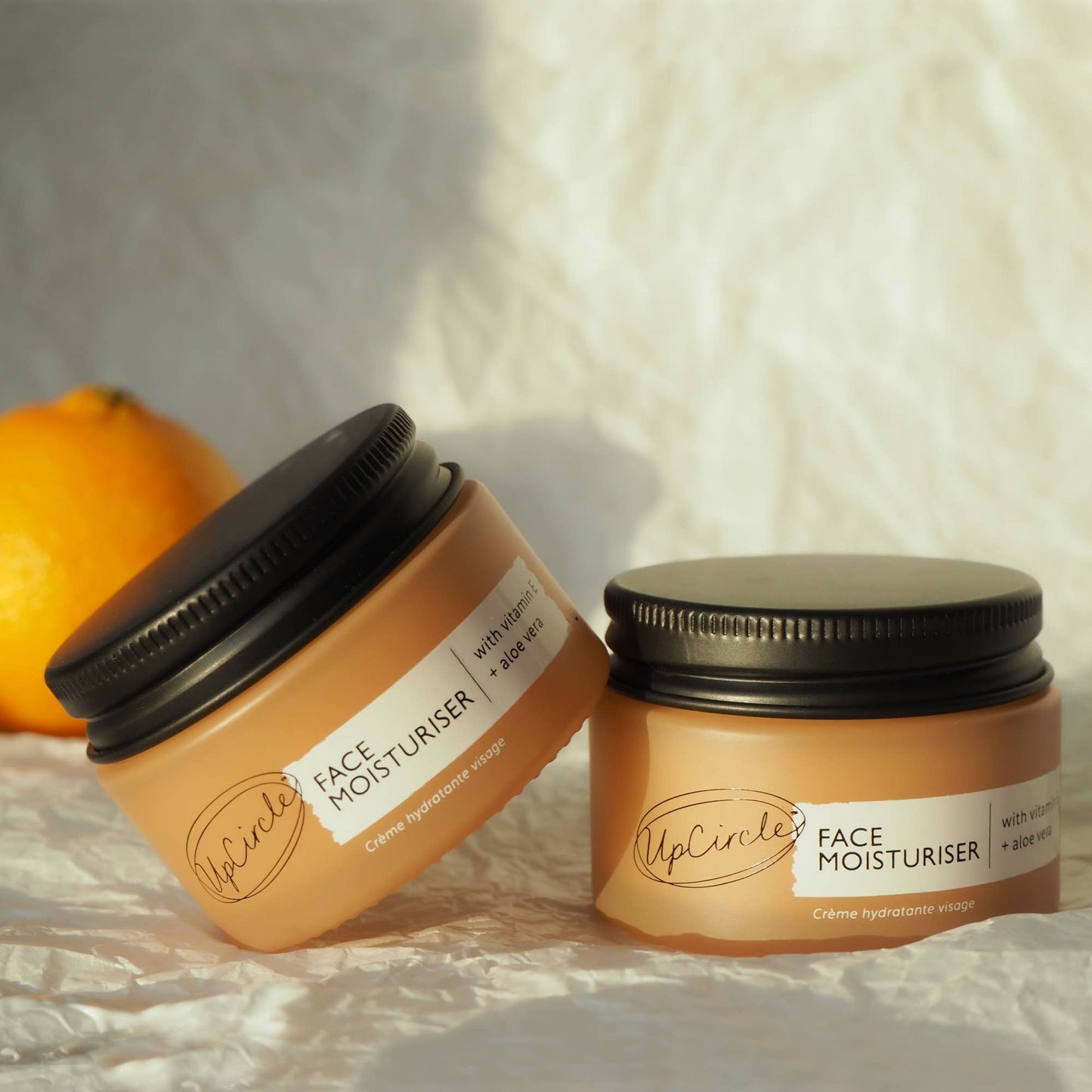 Travel Size Face Moisturizer | Vitamin E + Aloe Vera | UpCircle