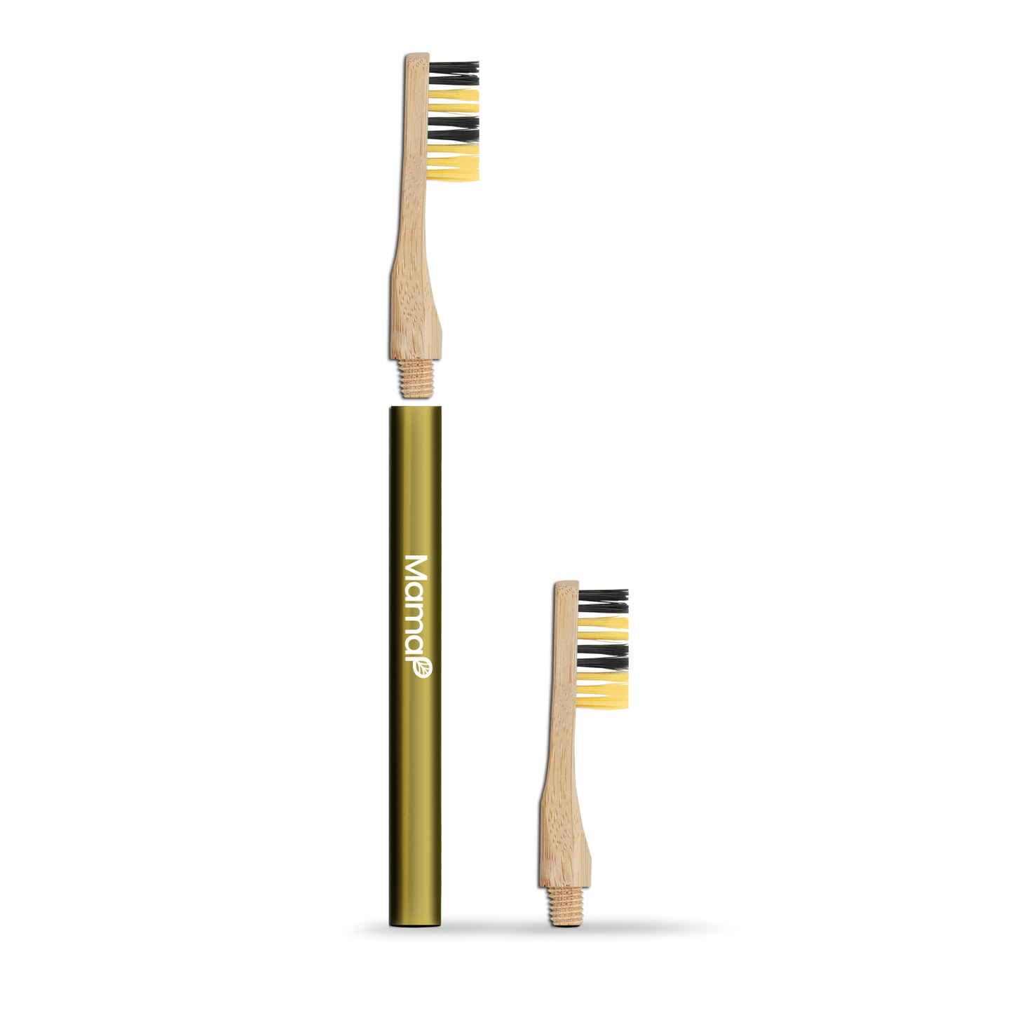 MamaP | Aluminum Toothbrush + 1 Replaceable Head