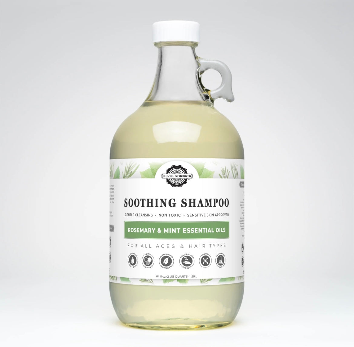 Refill Shampoo | Rosemary & Mint | Rustic Strength