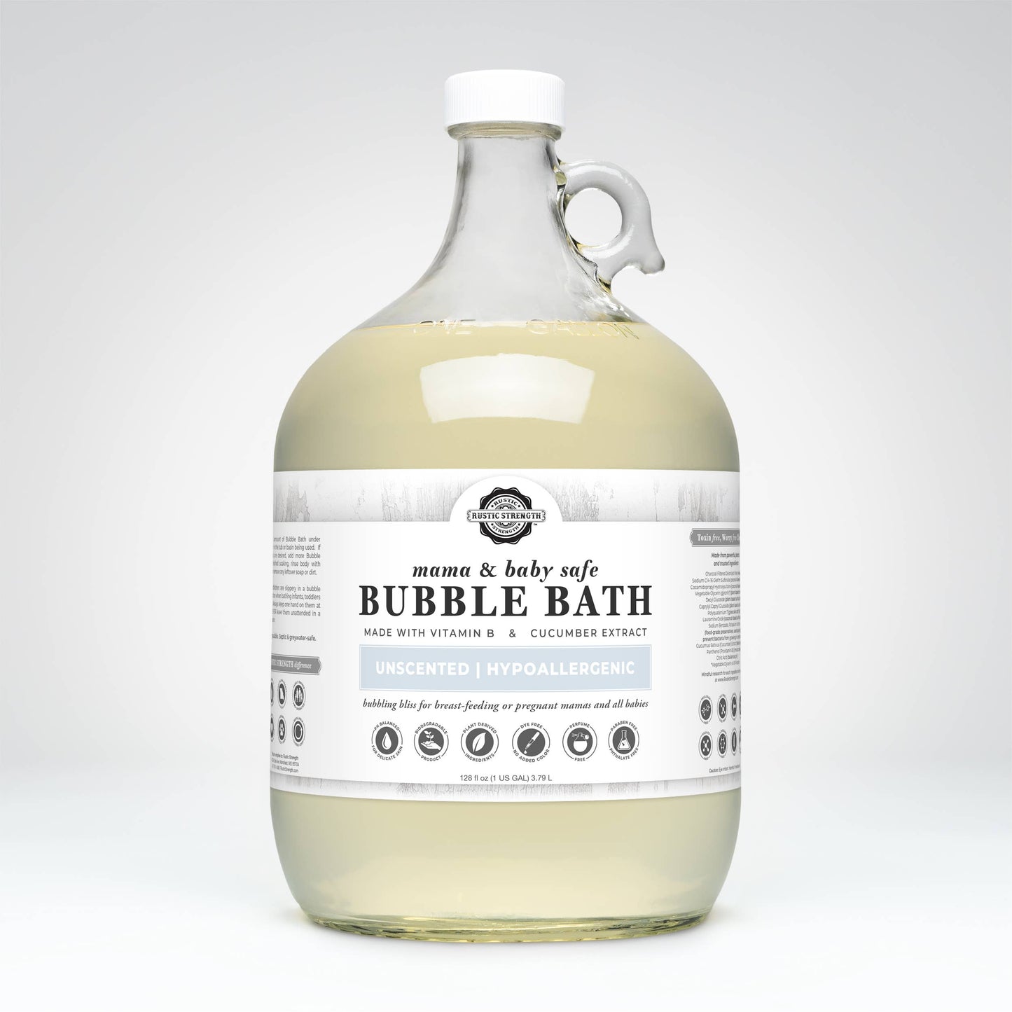 Sulfate-Free Bubble Bath | Unscented & Hypoallergenic