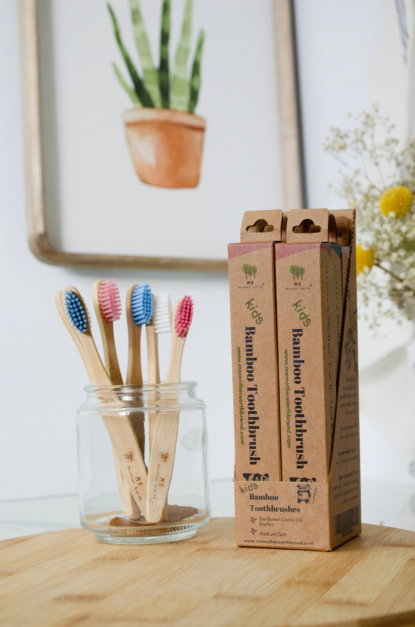 Kids Bamboo Toothbrush | Compostable