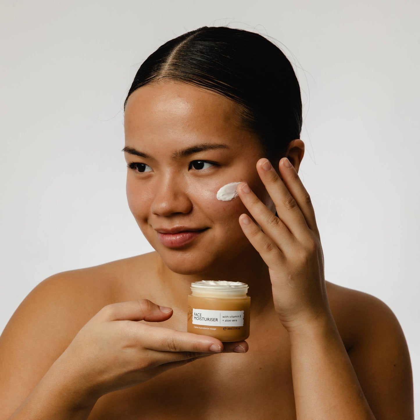 Travel Size Face Moisturizer | Vitamin E + Aloe Vera | UpCircle