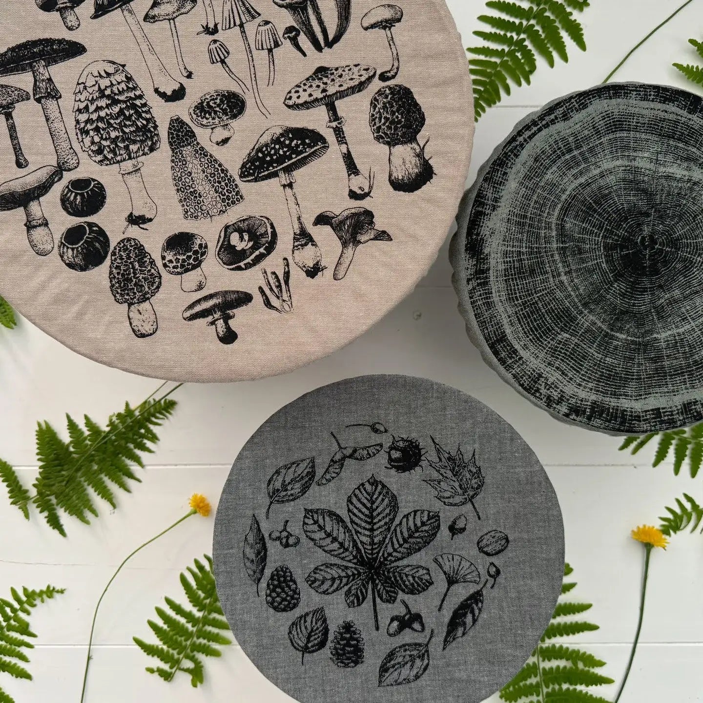 Cotton Bowl Covers | My Green Kitchen