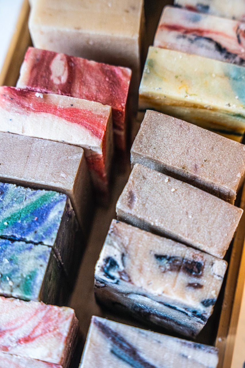 Evolve Botanica Facial Soap | Cucumber & Green Clay