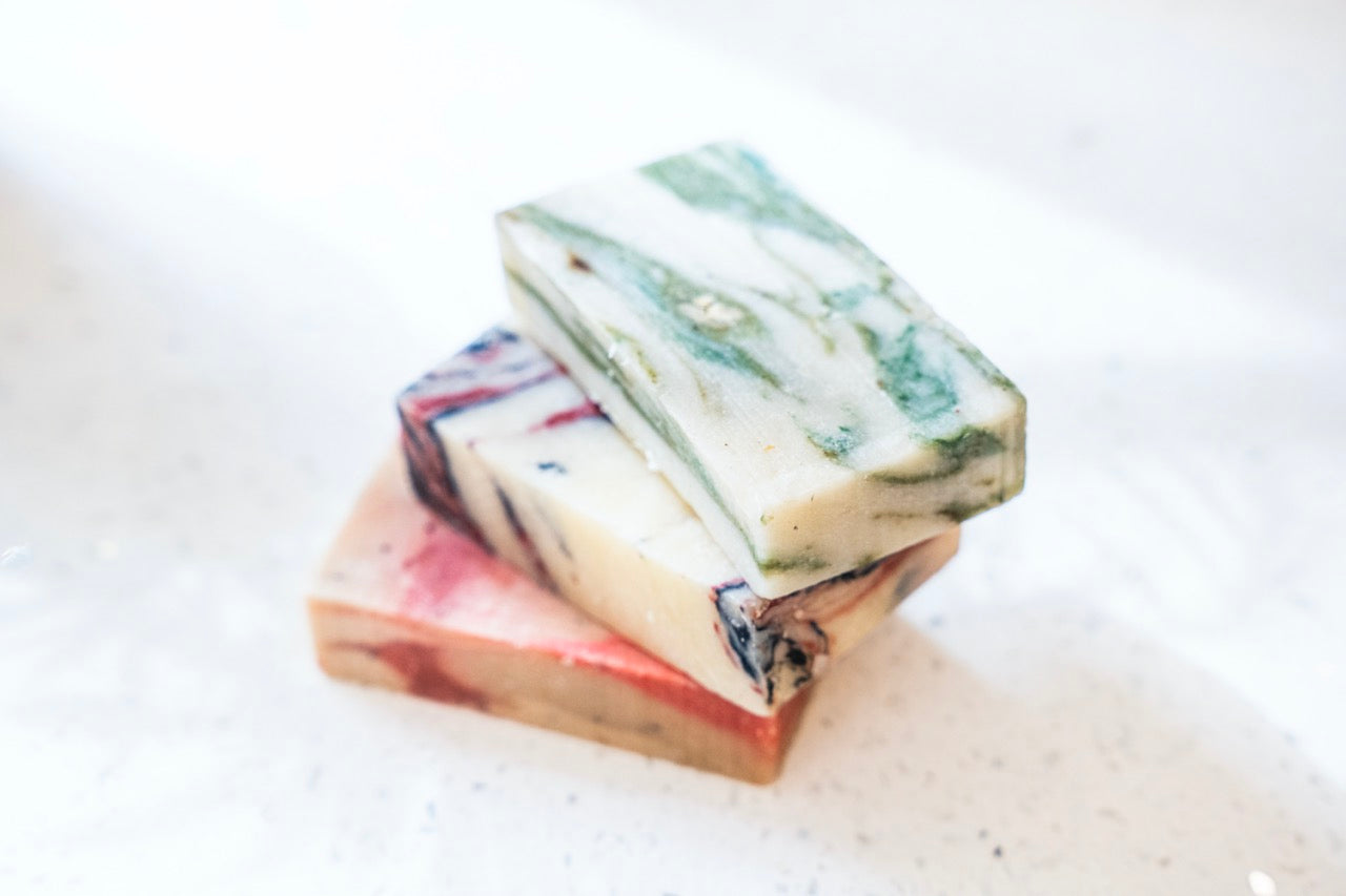 Evolve Botanica Soap | Peaches & Cream (goat's milk)