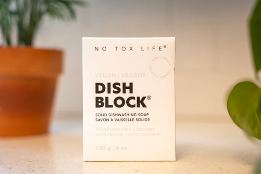 no tox life dish block solid dish soap