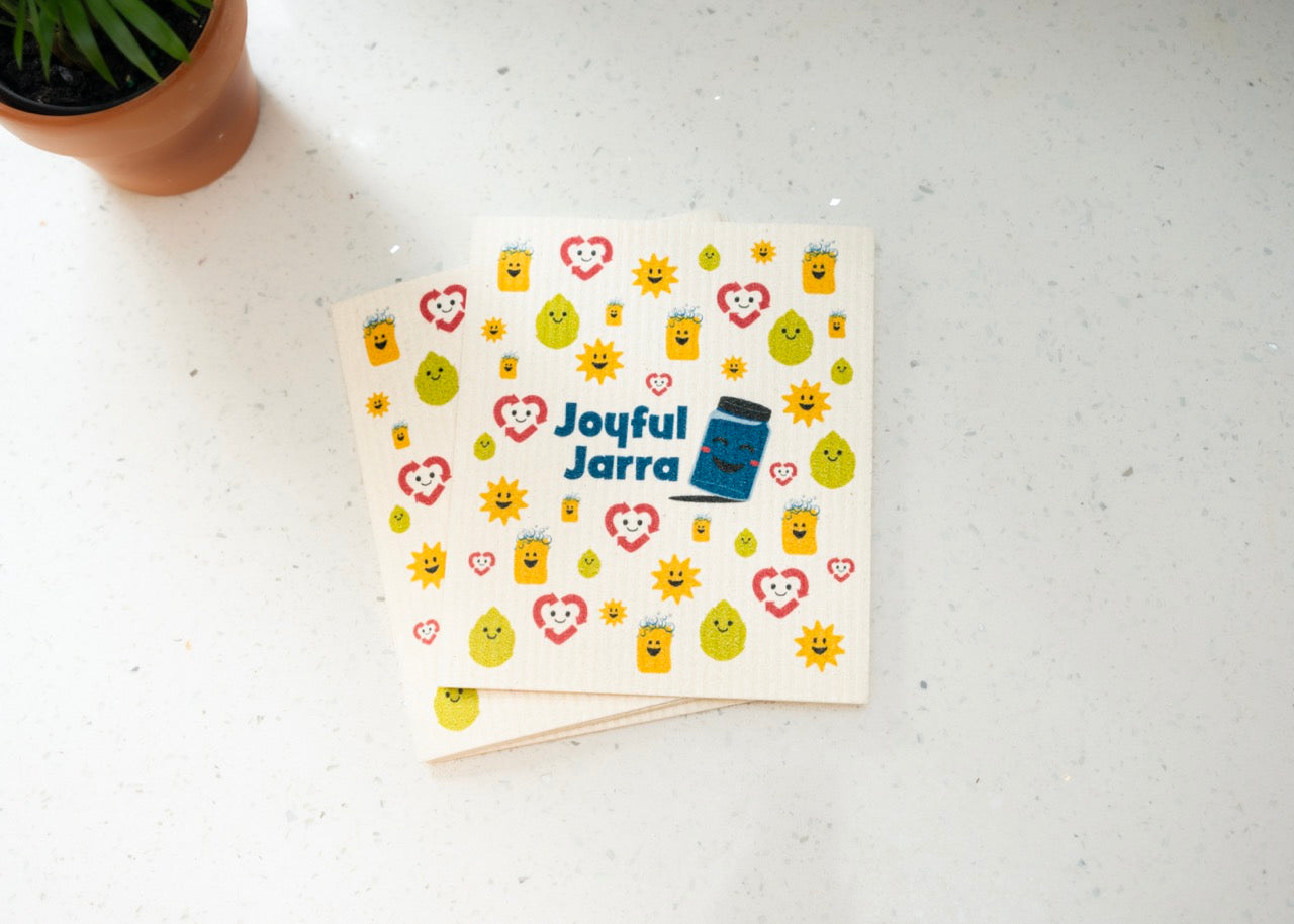 Swedish dish cloth replaces paper towels