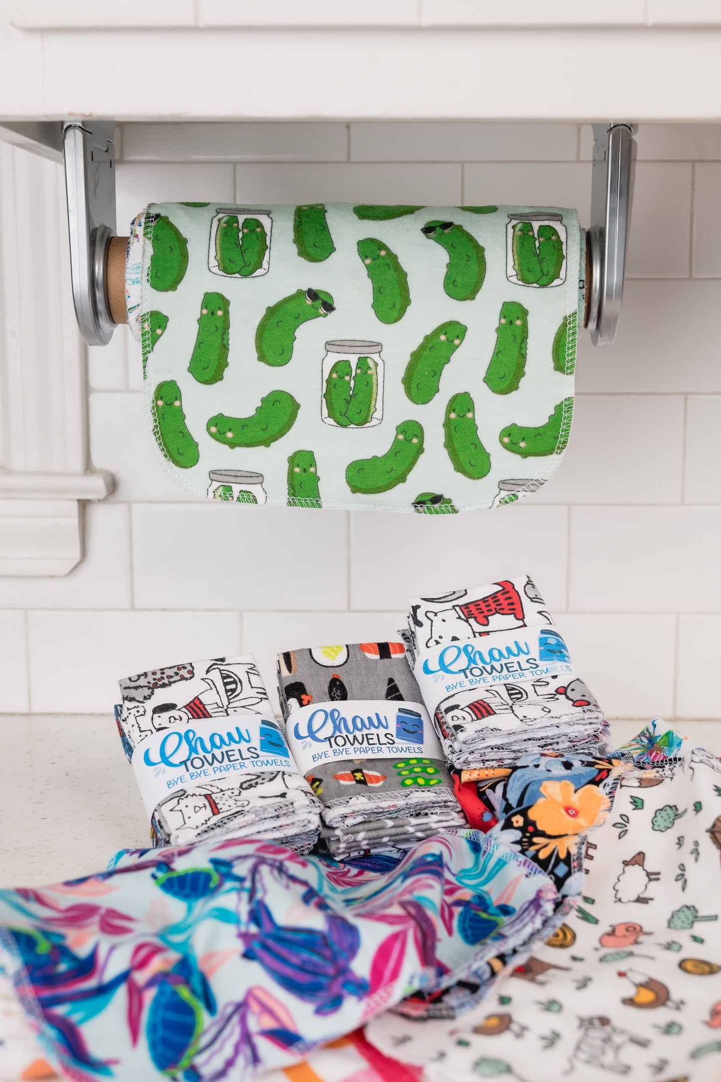 Chau Towels | Bye-Bye Paper Towels | 12-pack