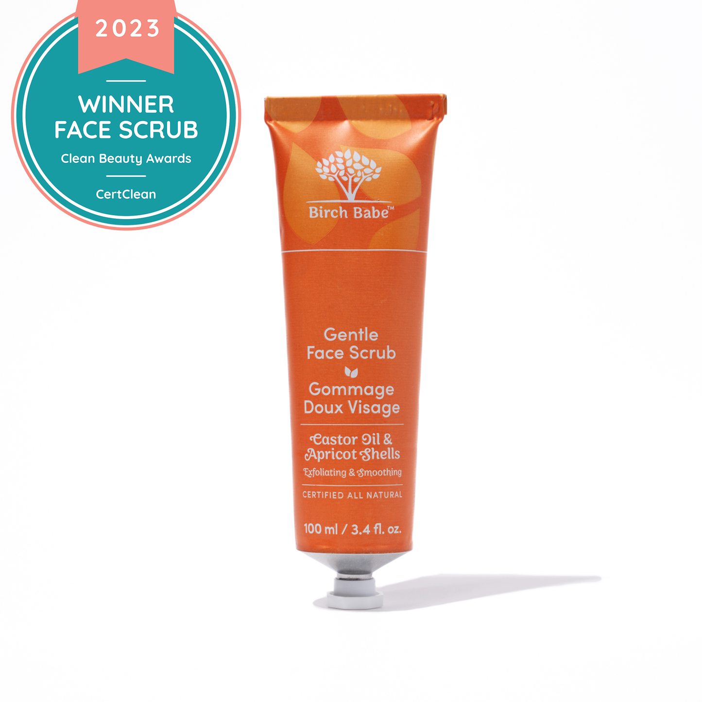 Gentle Face Scrub | Castor Oil + Apricot Shells