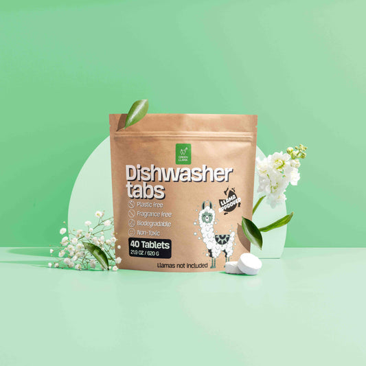 Dishwasher Tablets | Green Llama | Unscented