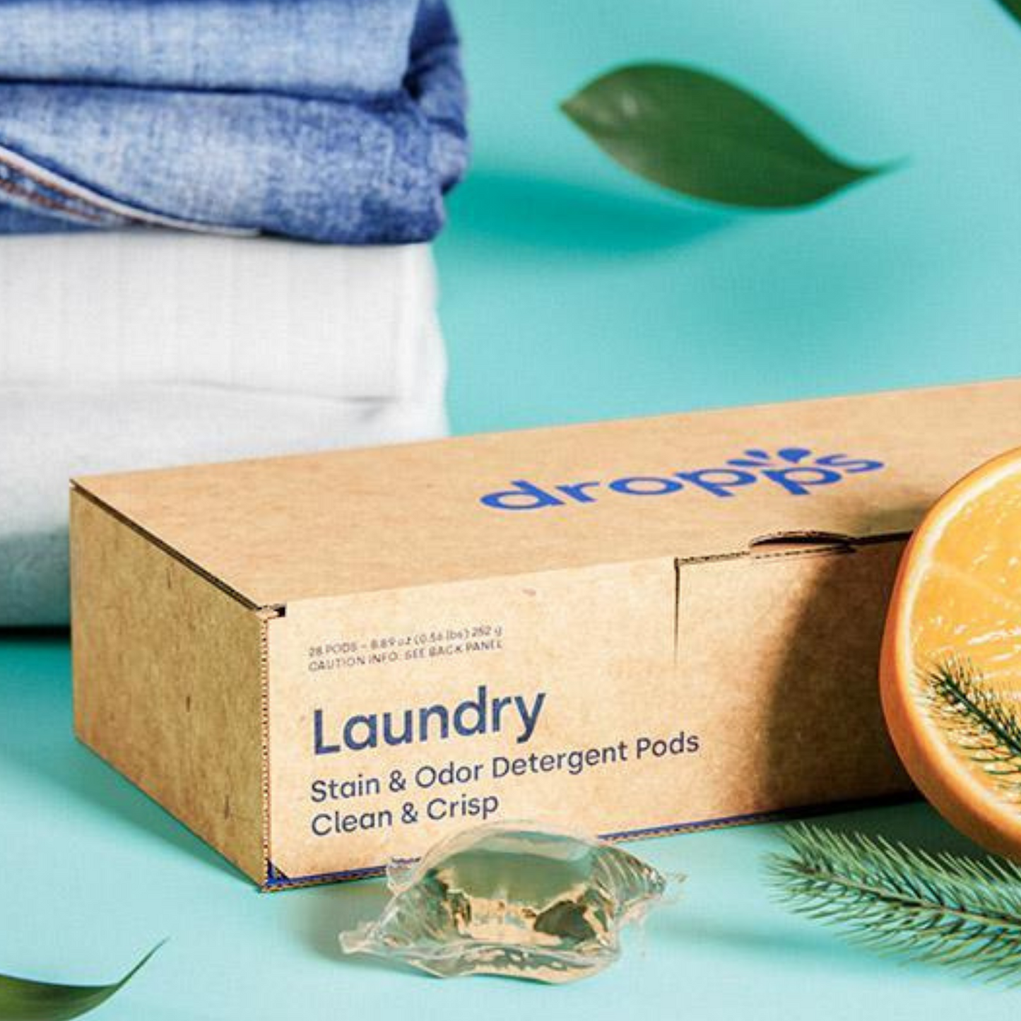 laundry pods by dropps (clean + crisp) 0X