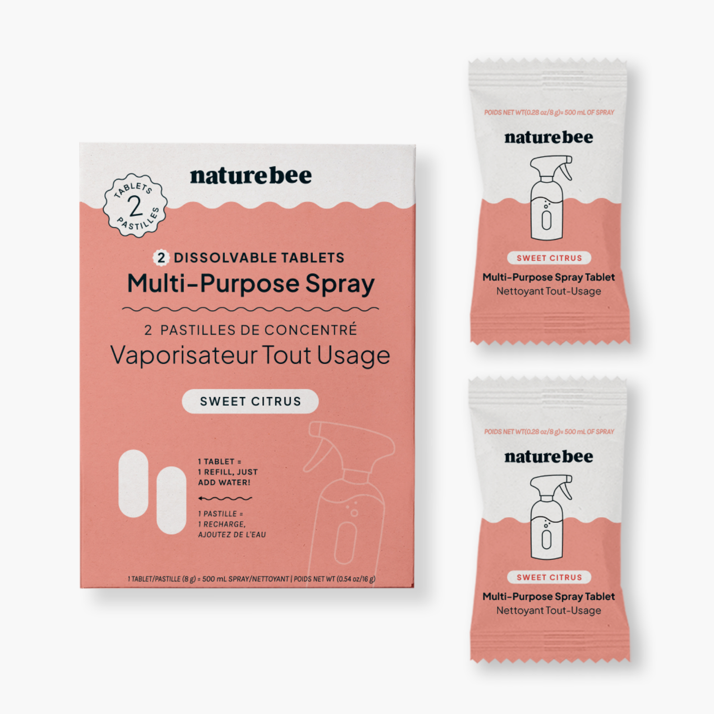 Multi-Purpose Spray Tablets | Nature Bee