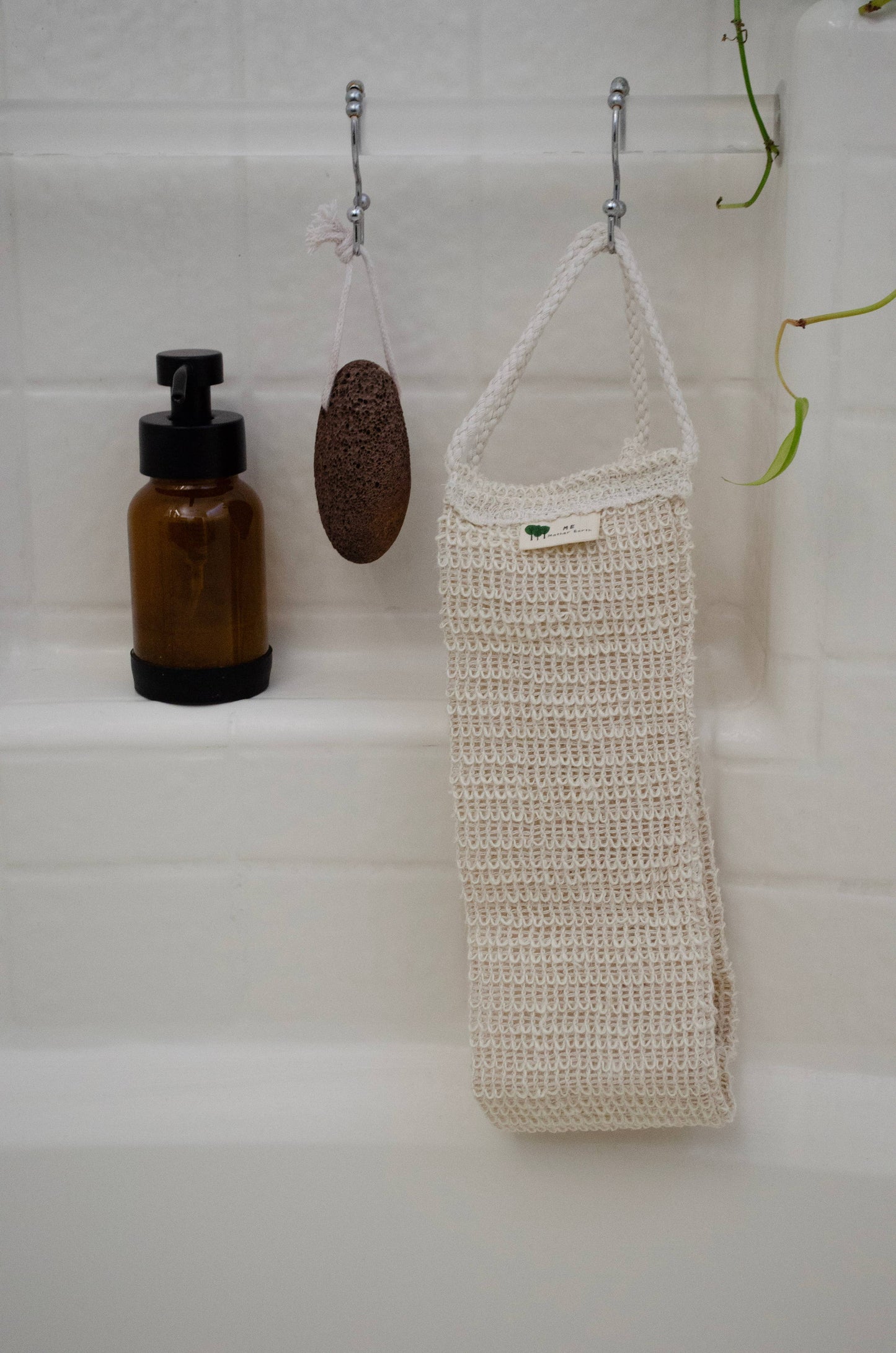 Sisal Back Scrubbing Strap