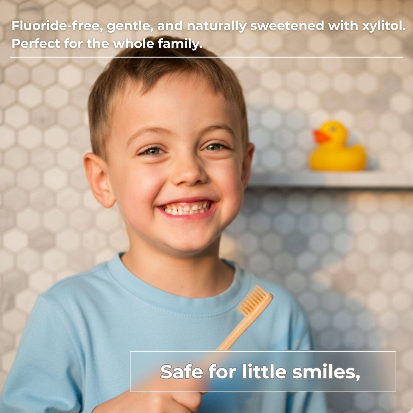 Yuzu Mint Toothpaste Tablets | Fluoride-Free | 1-Month | Tidalove