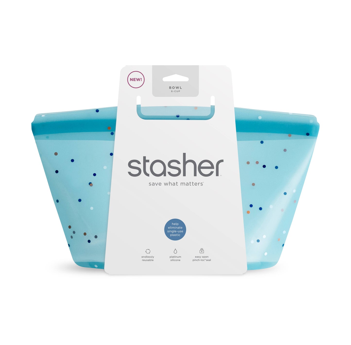 Stasher Bowl (6 cups)