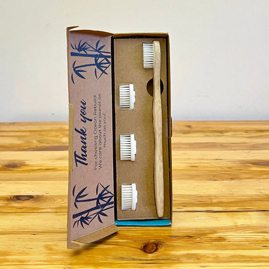 ReFresh 4-in-1 Bamboo Toothbrush | Ocean Rebuild