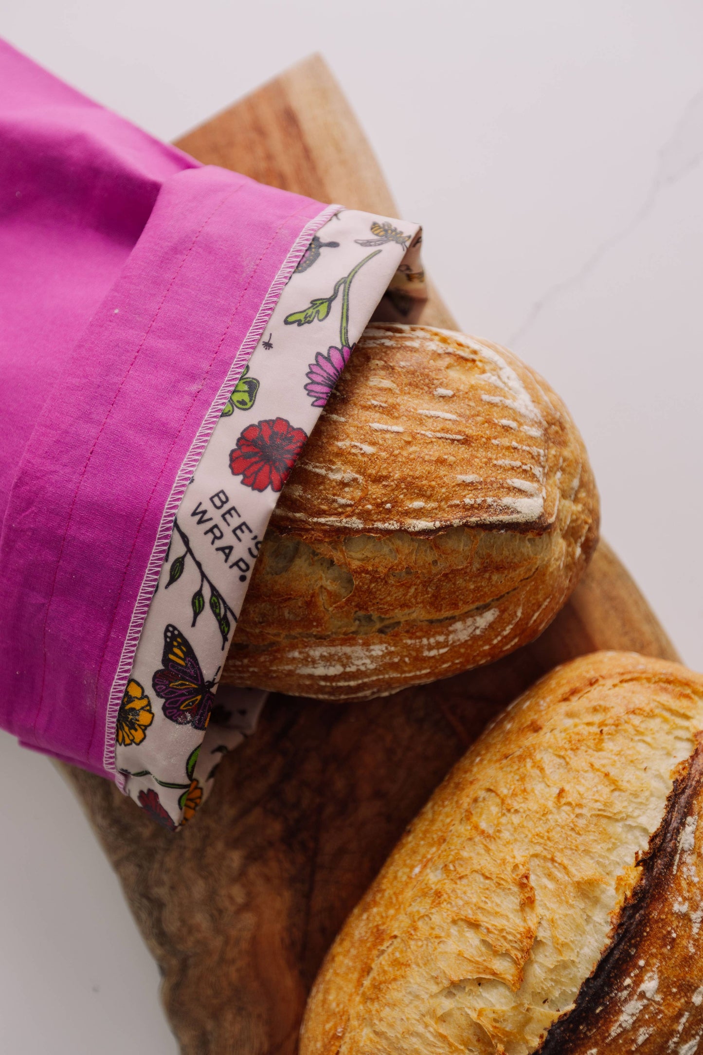 Bees Wrap Reusable Beeswax Lined Artisan Bread Bag