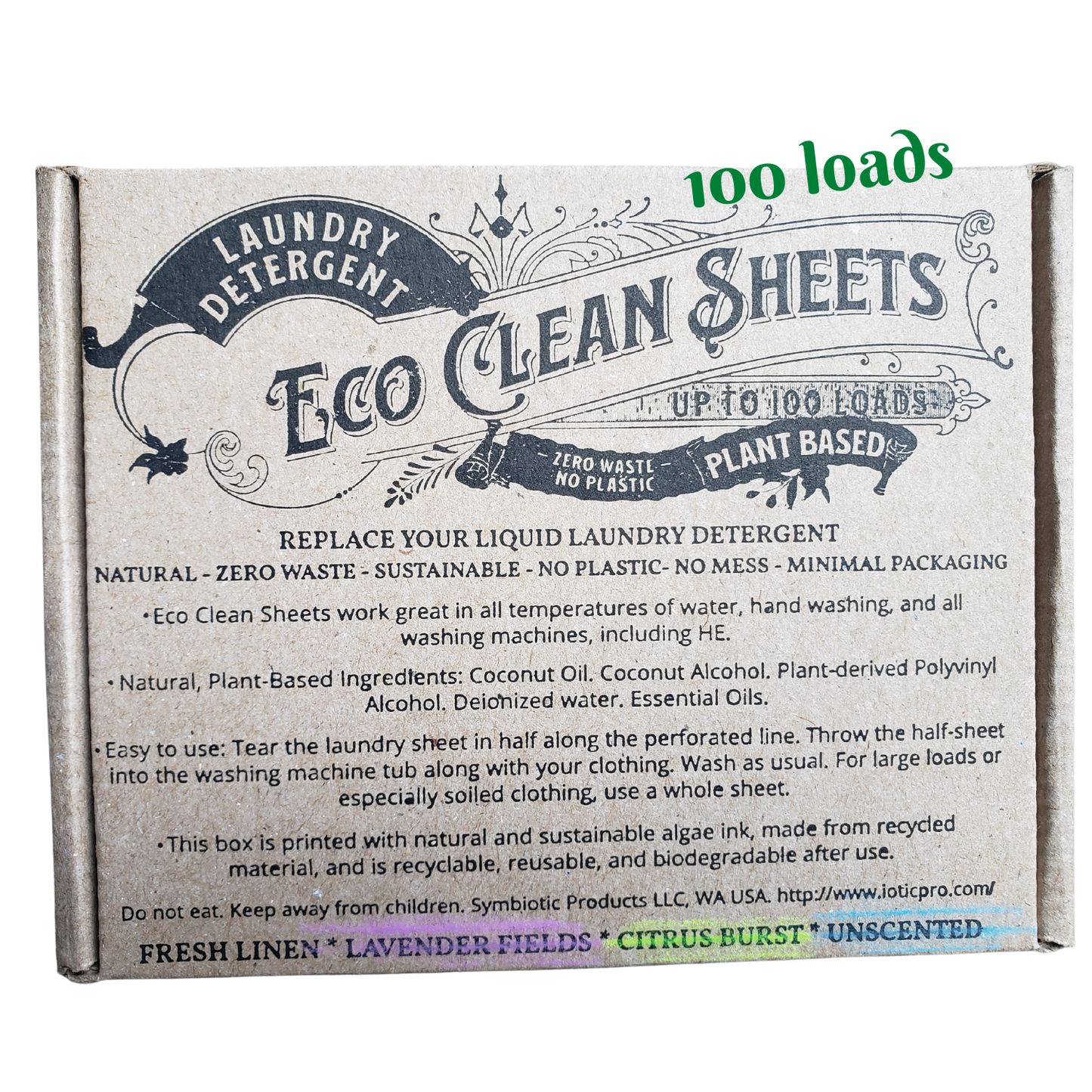 Concentrated Laundry Detergent Sheets | Eco Clean
