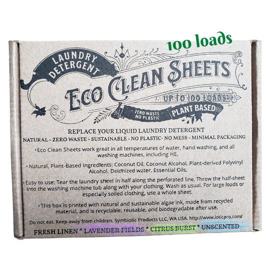 Concentrated Laundry Detergent Sheets | Eco Clean