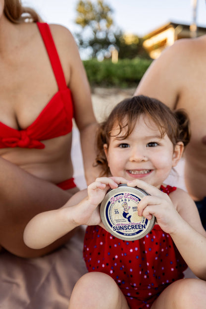 Baby Mineral Sunscreen Tin | SPF 35 | Fragrance Free | Raw Love