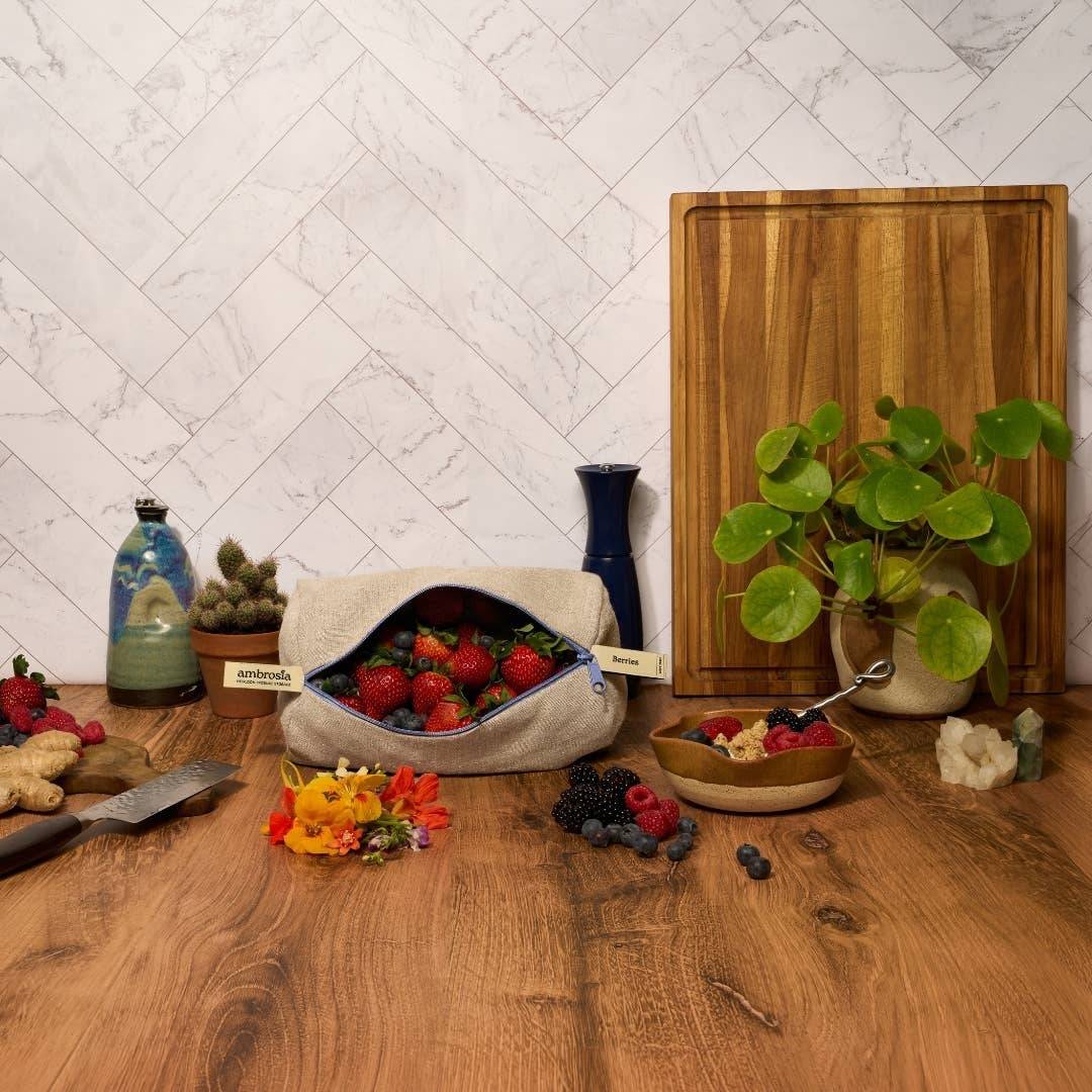 Reusable Linen Bag for Berries | Ambrosia