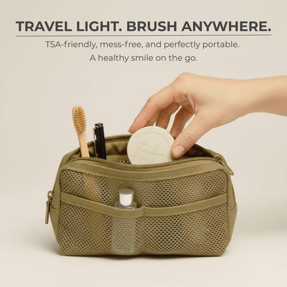 Yuzu Mint Toothpaste Tablets | Fluoride-Free | 1-Month | Tidalove