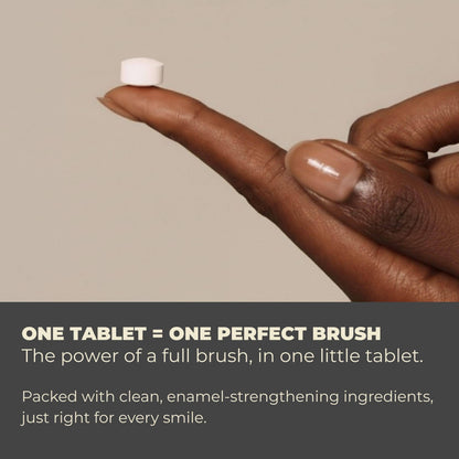 Yuzu Mint Toothpaste Tablets | Fluoride-Free | 1-Month | Tidalove