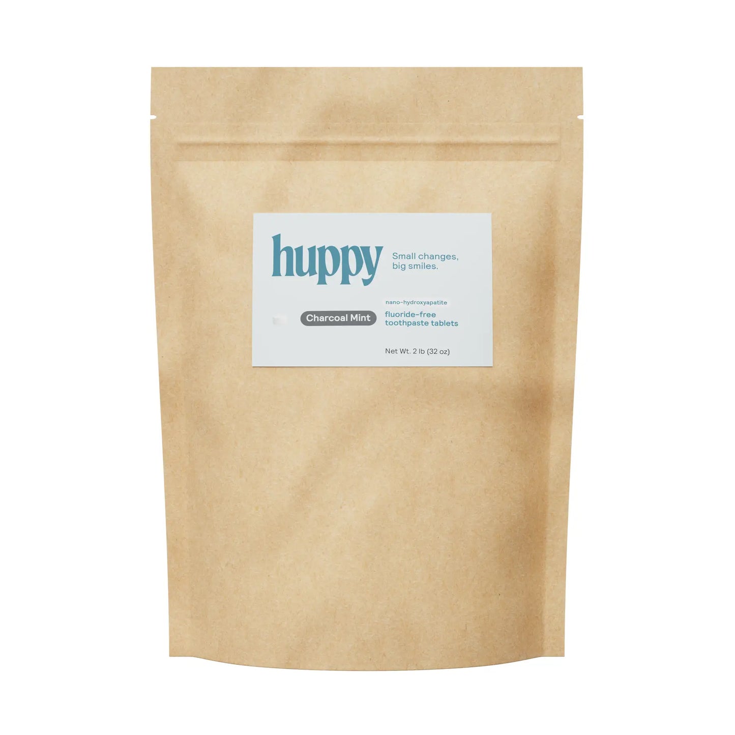 Huppy Toothpaste Tablets | Charcoal Mint