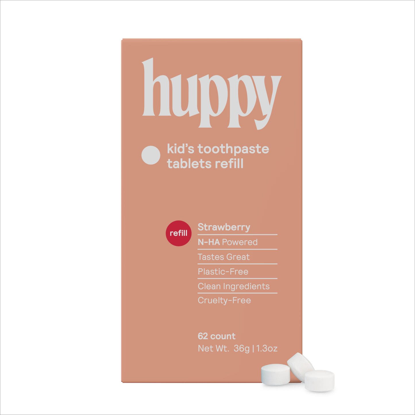 Toothpaste Tablet Packs | Huppy