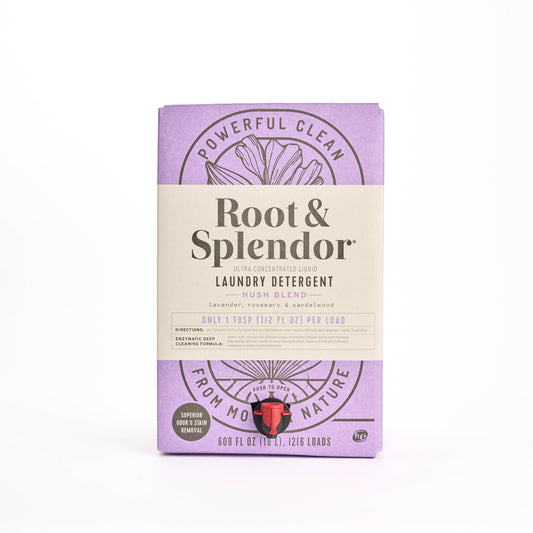 Root & Splendor Laundry Detergent | Lavender + Rosemary + Sandalwood | Hush