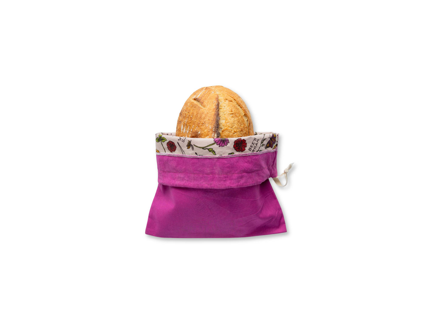 Bees Wrap Reusable Beeswax Lined Artisan Bread Bag