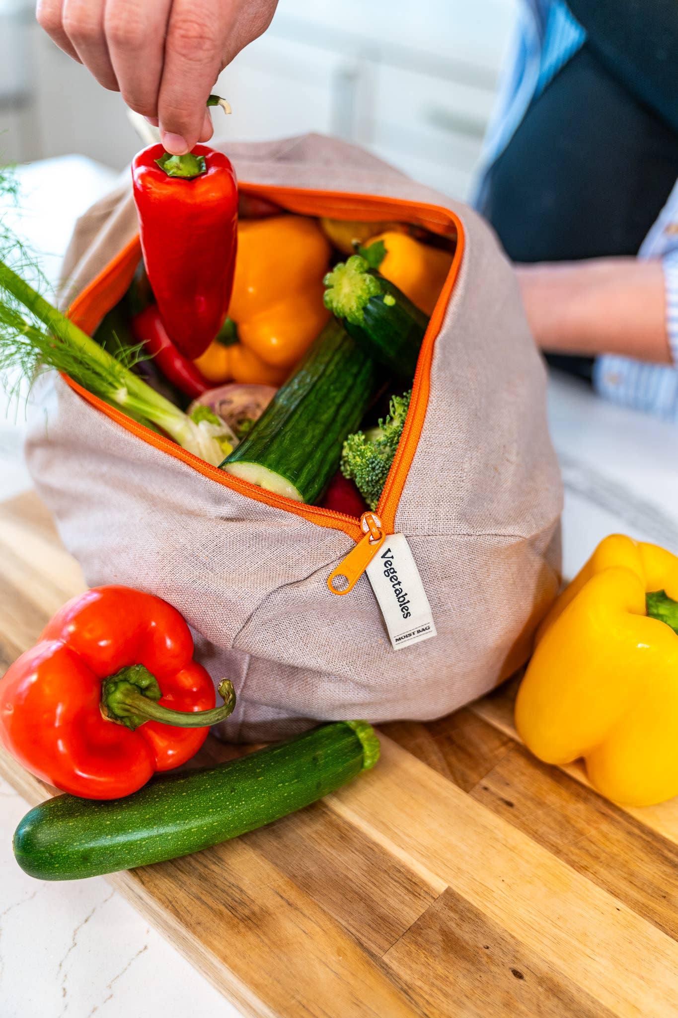 Reusable Linen Bag for Vegetables | Ambrosia