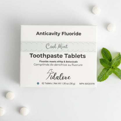 Fluoride Toothpaste Tablets | 1-Month | Tidalove