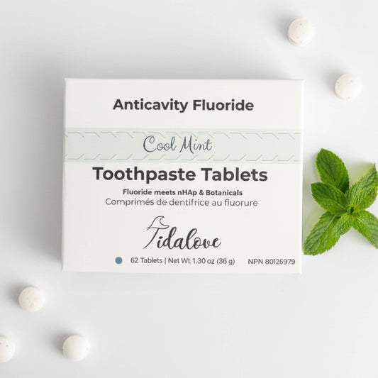 Fluoride Toothpaste Tablets | 1-Month | Tidalove
