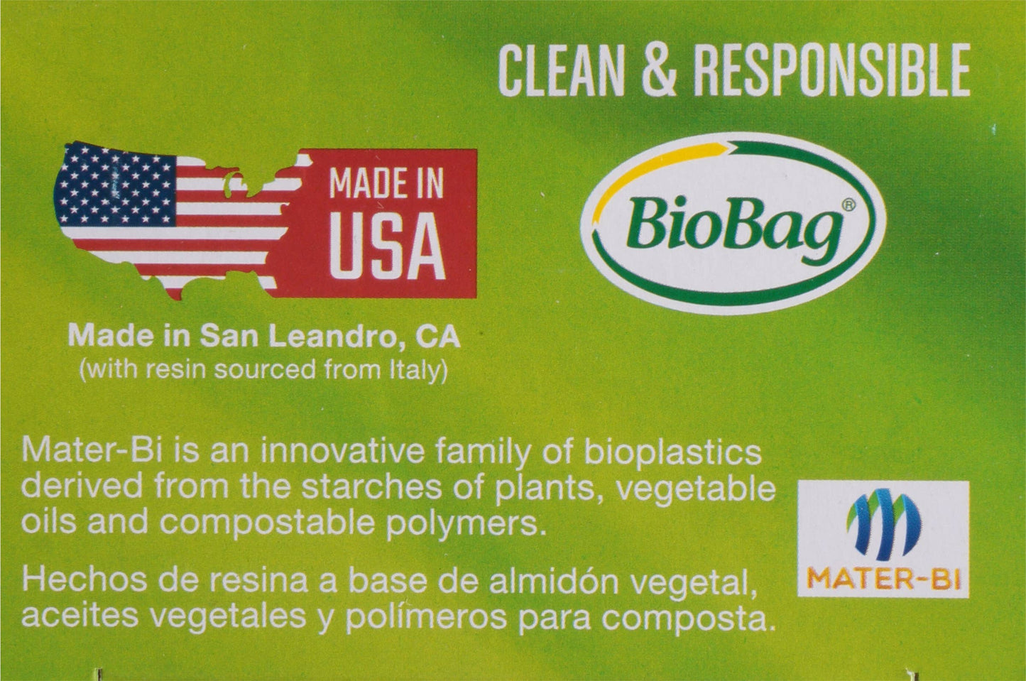 Tall Kitchen Trash Bags | 13 Gallon | 100% Compostable | Biobag