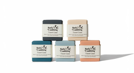Shampoo + Conditioner Bar Travel Case
