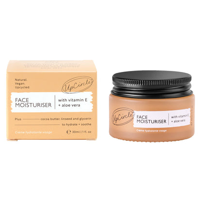 Travel Size Face Moisturizer | Vitamin E + Aloe Vera | UpCircle
