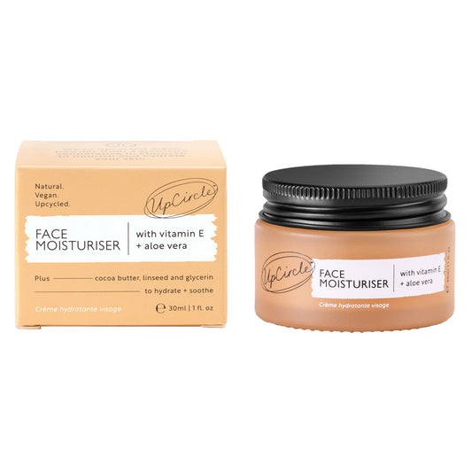 Travel Size Face Moisturizer | Vitamin E + Aloe Vera | UpCircle