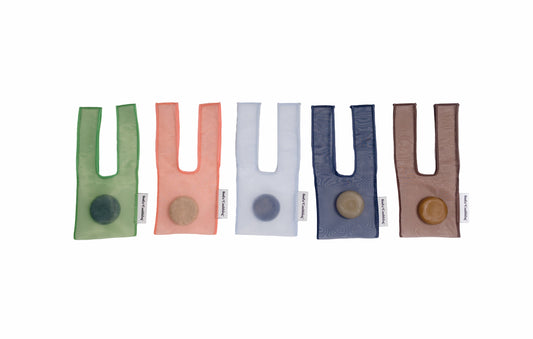 Shampoo Bar Saver Bag with Easy Grip Handles | Soap Pouch