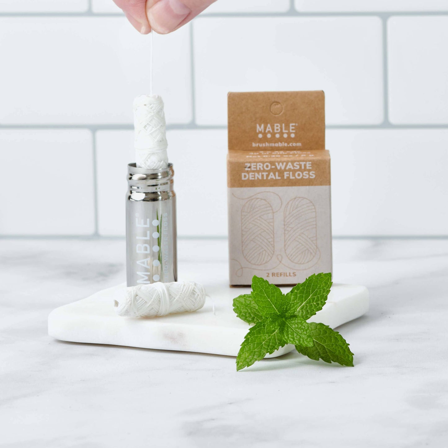 Stainless Steel Floss Container | Silk Floss