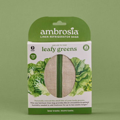 Reusable Linen Bag for Leafy Greens | Ambrosia
