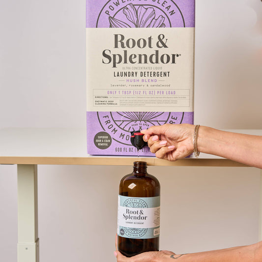 Root & Splendor Laundry Detergent | Lavender + Rosemary + Sandalwood | Hush