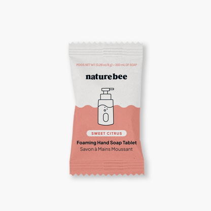 Foaming Hand Soap Tablets | Nature Bee