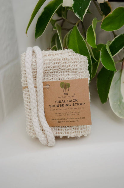 Sisal Back Scrubbing Strap