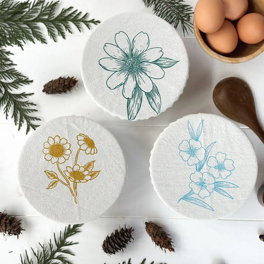 Cotton Bowl Covers | My Green Kitchen