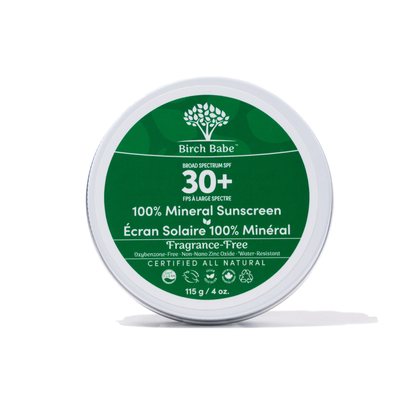 Mineral Sunscreen | SPF 30+ | Fragrance Free | per oz