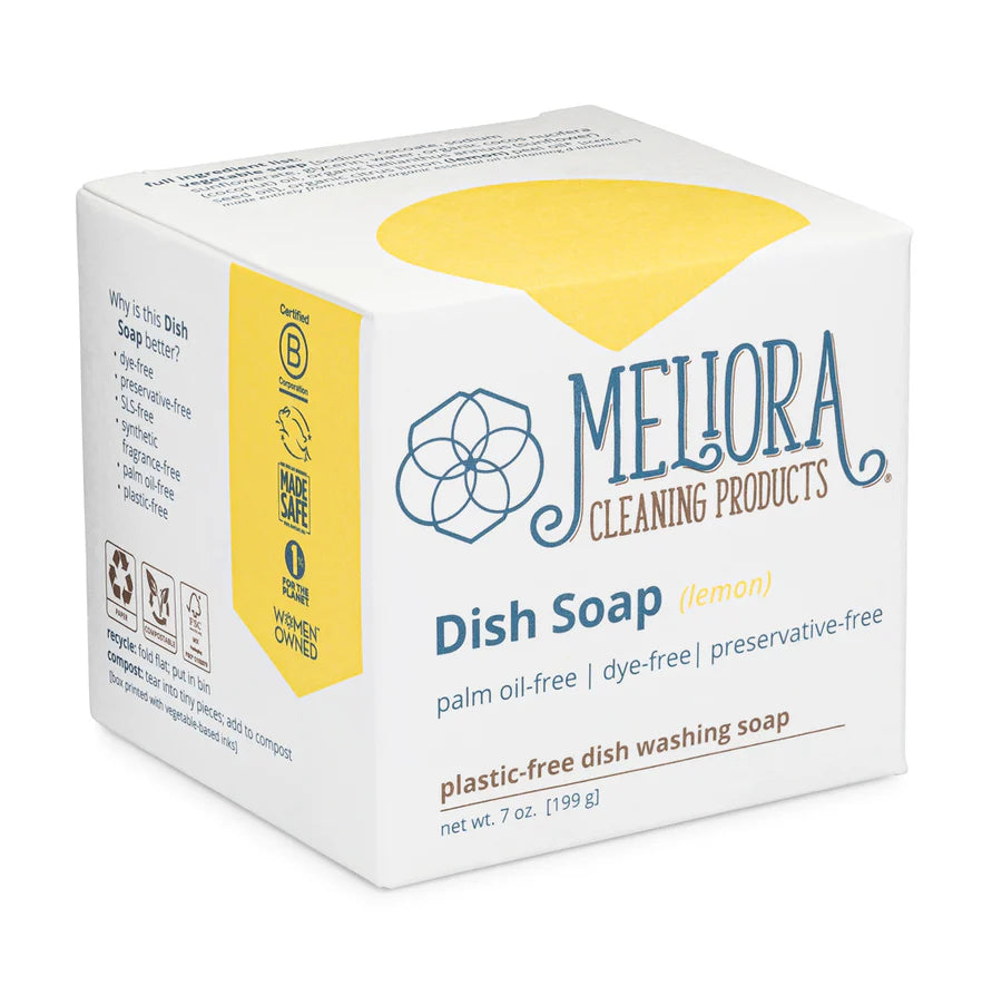 Dish Soap Bar | Lemon | Meliora