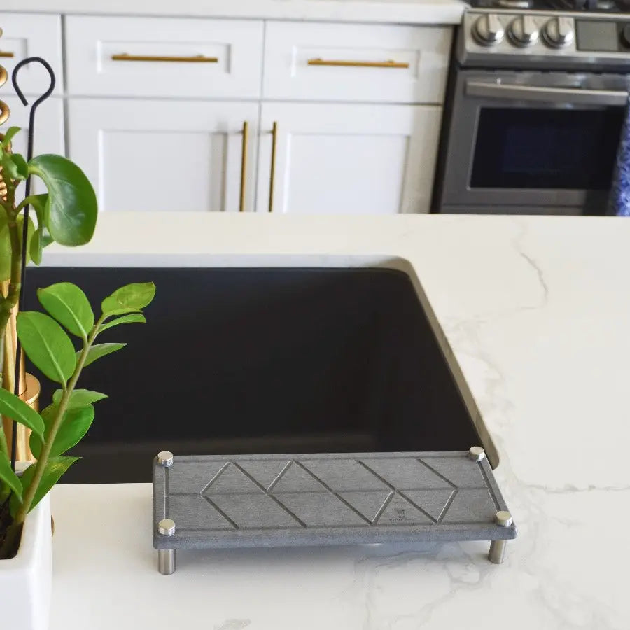 Quick Dry Diatomite Sink Caddy | Me Mother Earth